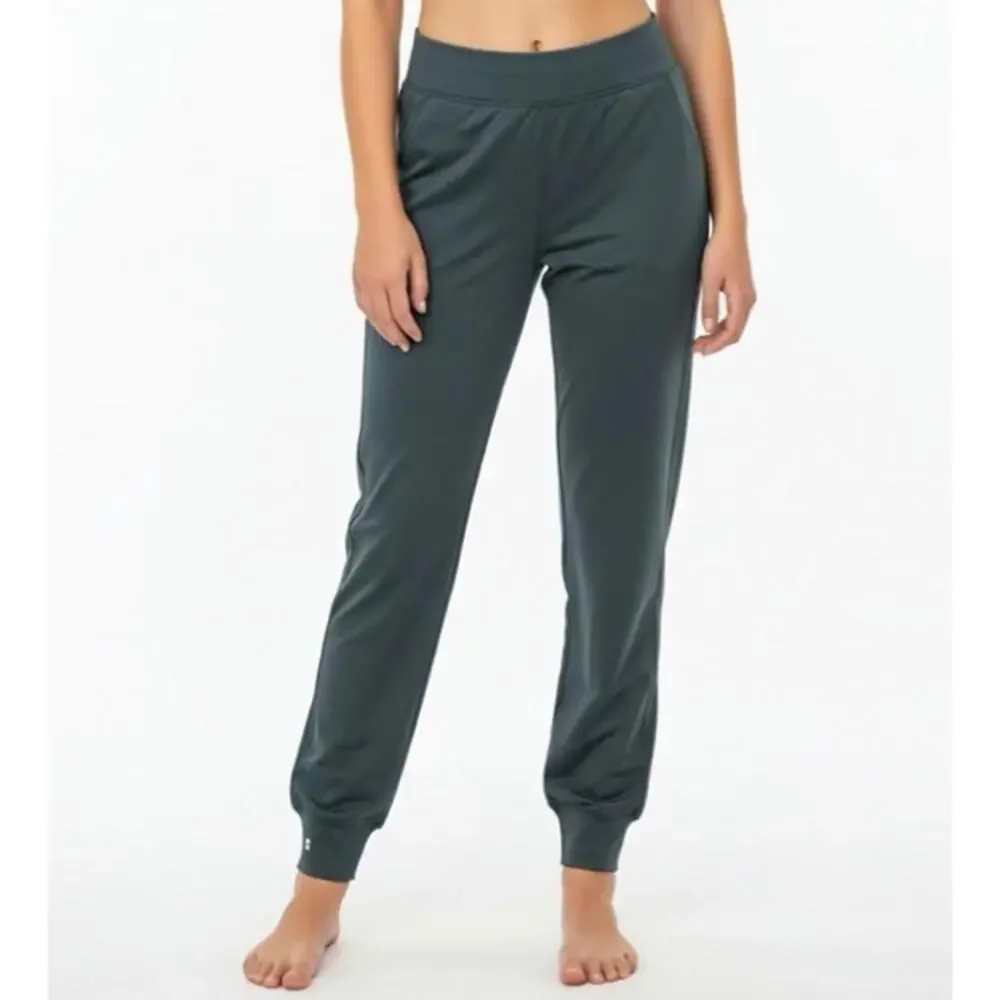 Sweaty Betty Gary Women’s Yoga Pants Size L Trek Green NWT  MSRP $108 - Picture 6 of 16